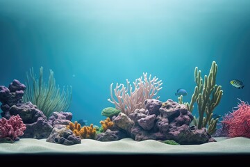 Fototapeta na wymiar Serene Underwater World
