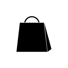 Silhouette Shopping Bag Icon