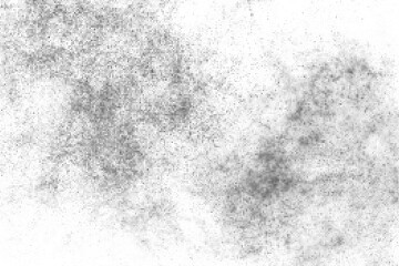 Black Halftone Texture On White Background. Modern Dotted Futuristic Backdrop. Fade Noise Overlay. Digitally Generated Image. Pop Art Style. Vector illustration.