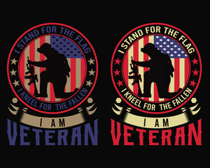 US Army Veteran T-shirt, veteran t shirts design with USA grunge flag, American Army. 
