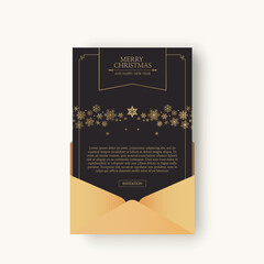 Christmas and New Year flyers, brochures, holiday cards templates