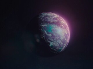 earth in space
