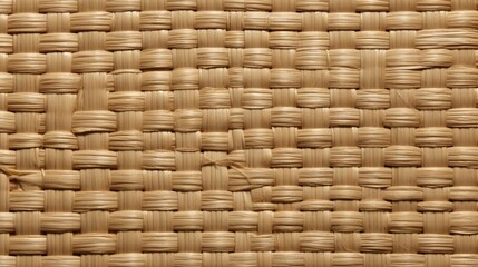 Straw background with woven texture