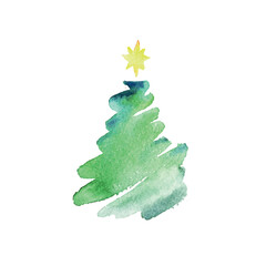 christmas tree doodle drawing 2