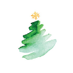 christmas tree doodle drawing 4