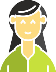 Woman Character Icon

