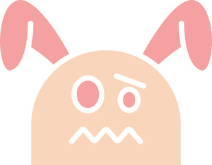 Nervous Rabbit Emoji
