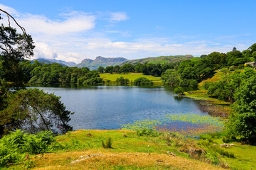 lake in the mountains