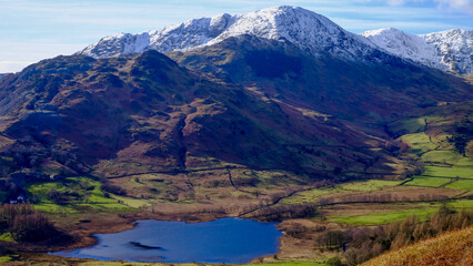 lake in the mountains, English lake District