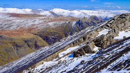 winter in the mountains, English Lake District