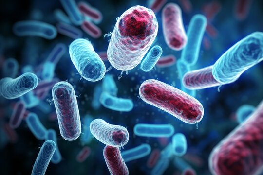 Botulism Bacteria close-up