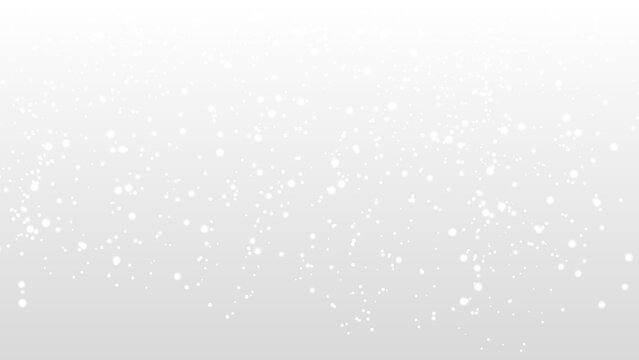 Falling snow flake template transparent background