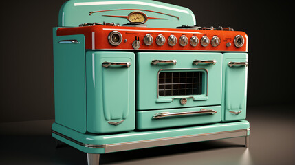 Vintage stove 50s