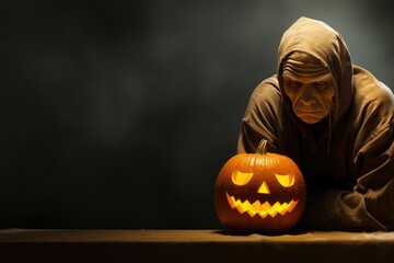 fantastic Halloween themed Pumpkins background