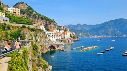 Fototapeta premium Amalfi - Amalfi Coast - Along the 