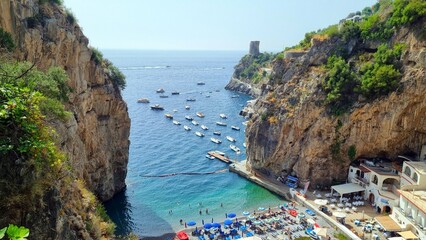 Praiano- Amalfiküste - Marina di Praia