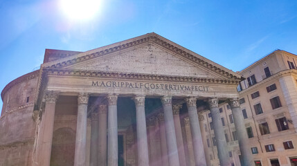 Fototapeta premium Pantheon in Rome, Italy