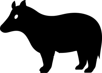 Tapir Pig Icon