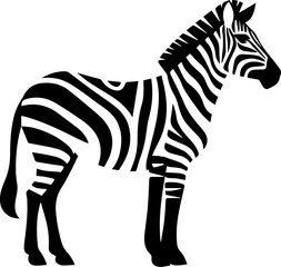 Zebra Flat Icon