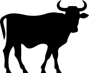 Zebu Flat Icon