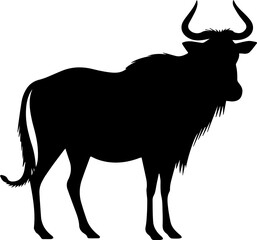Wildebeest Flat Icon