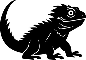 Tuatara Flat Icon