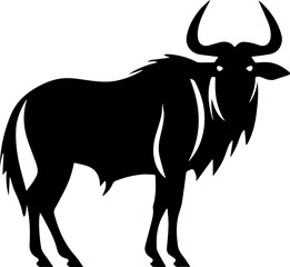Wildebeest Flat Icon
