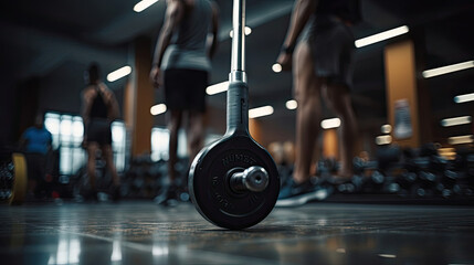 Person using battle mace controlled movements