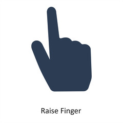 Obraz premium Raise Finger