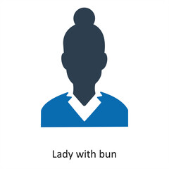 Lady with bun