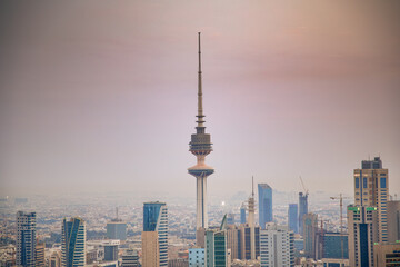 Fototapeta na wymiar Kuwait City skyline 