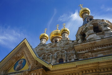 Obraz premium Russian Orthodox Convent of St. Mary Magdalene