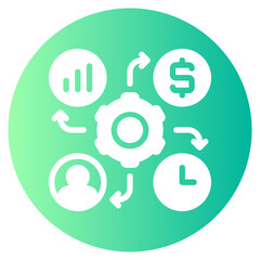 impact gradient icon