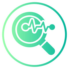 examination gradient icon