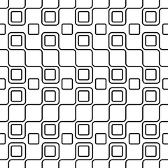 Seamless geometric pattern of lines and squares for textures, textiles and simple backgrounds