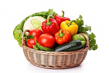 vegetables in a basket