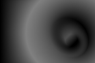 Abstract Backgrond Gradient Blur Spiral Black Hole Black, Grey, White