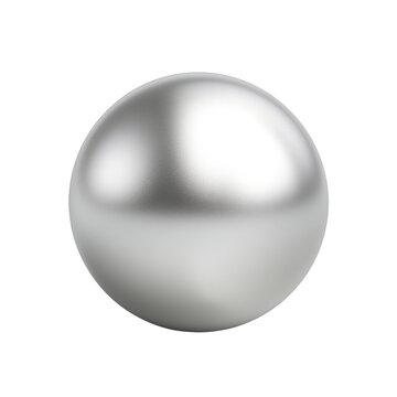 recommend clip art: 3D metallic silver ball clip art