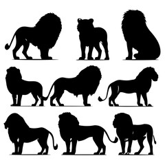 lion silhouette, lion svg, lion illustration, lion png, animal svg, animal png, clipart, horse, animal, silhouette, vector, illustration, mammal, wild, black, dog, farm, nature, animals, wildlife, sta