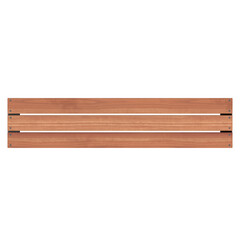 3D rendering illustration of an outdoor bench
