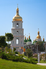 Fototapeta na wymiar St. Sophia Cathedral in Kiev