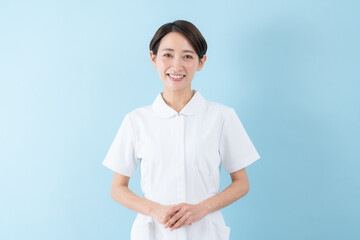 看護師・ブルーバック