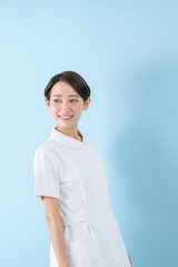 看護師・ブルーバック