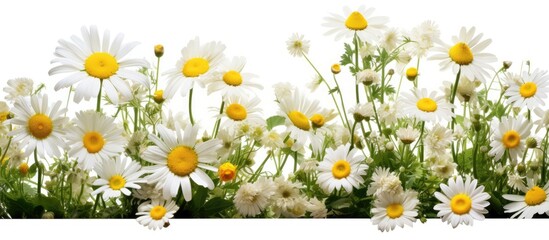 Beautiful garden daisies captured in a stunning photo