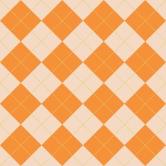 orange plaid texture