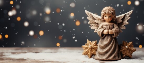 Angel ornaments for Christmas festivities