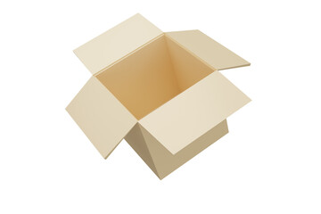 open box, 3D