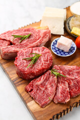 raw pork chops