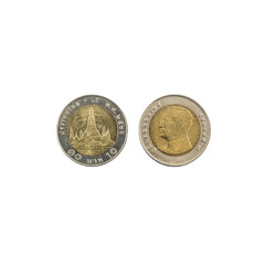Thai 10-baht coin