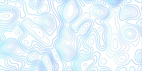 Fototapeta na wymiar The stylized gradient color abstract topographic map with lines and circles background. Topographic multicolored linear background for design. 3D colorful Topographic map background concept.
